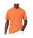 T-Shirt orange homme lacoste essentiel-1