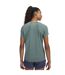 Womens/ladies Vanish Seamless T-shirt Green White Under Armour-2