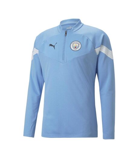 Manchester city sweat training bleu homme puma 22/23 - l