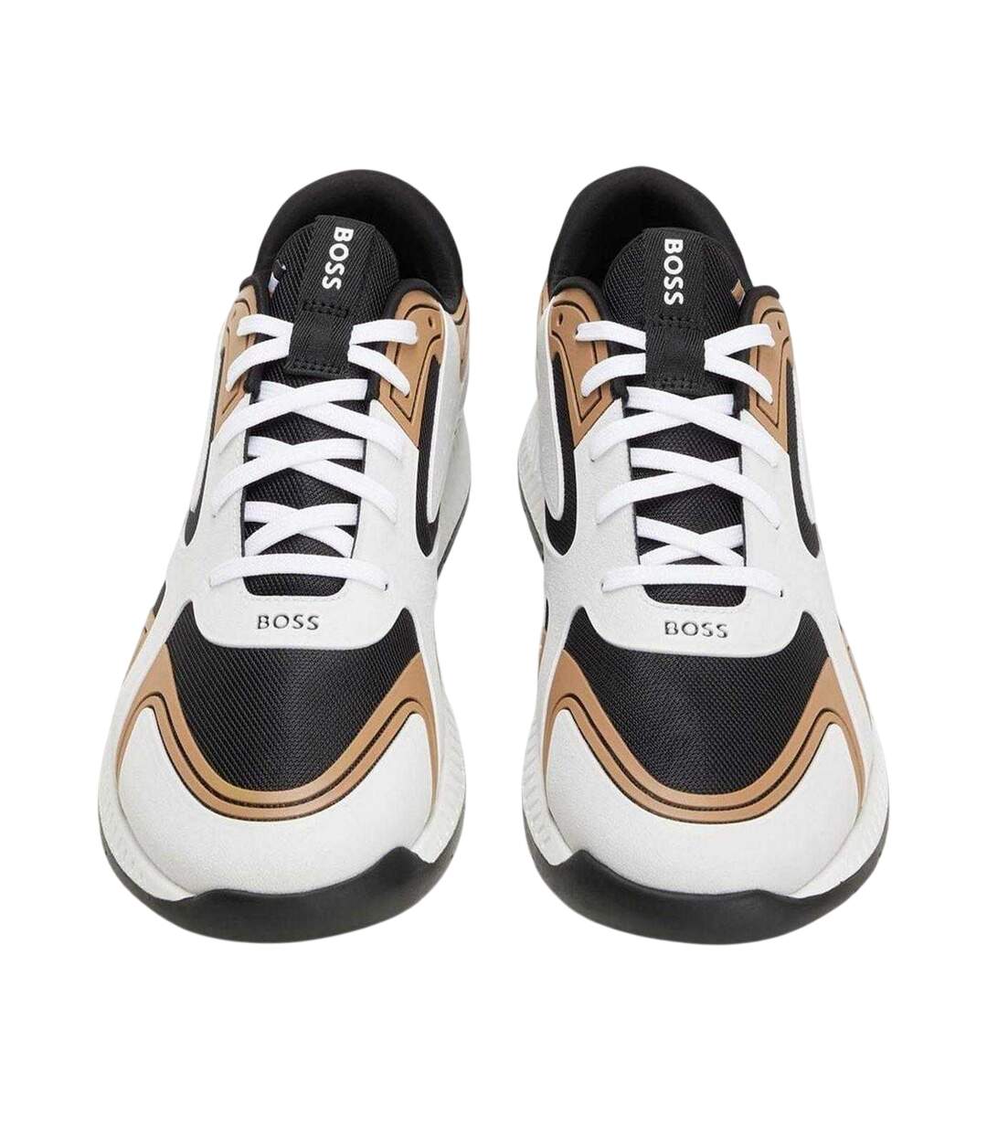 Baskets Titanium Homme Beige Boss-4