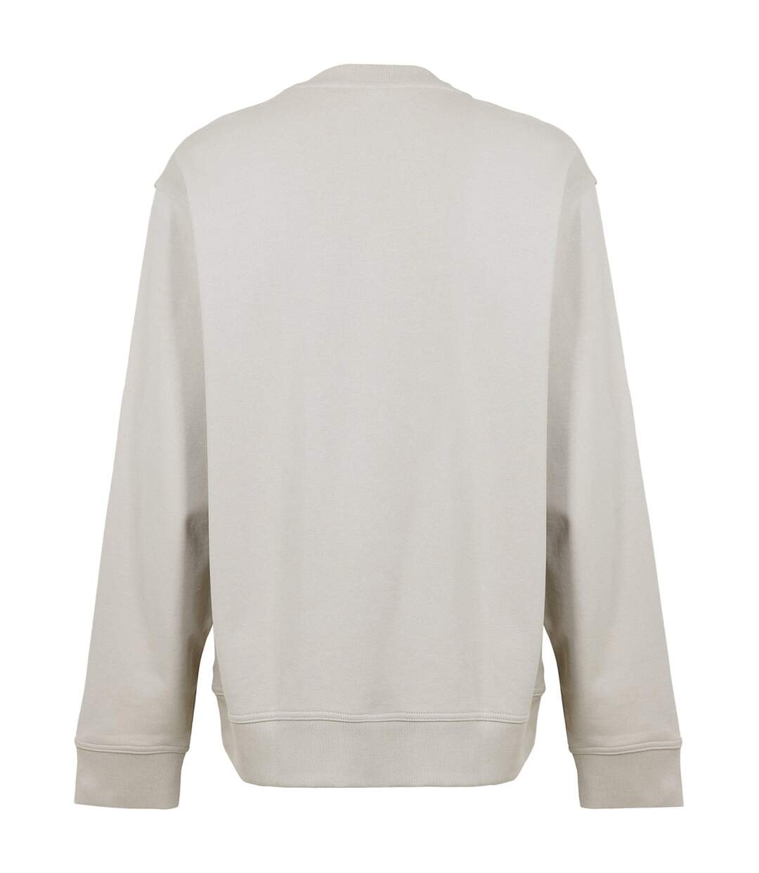 Sweat Motif/style Logo Wesmallcrew Homme Beige Clair Boss-2