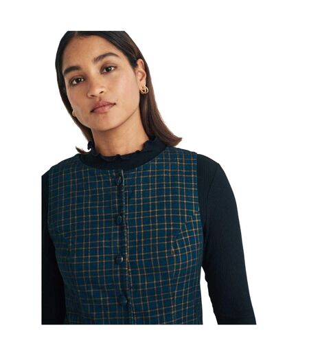 Womens/ladies Ellie A-line Mini Dress Blue Nobody's Child