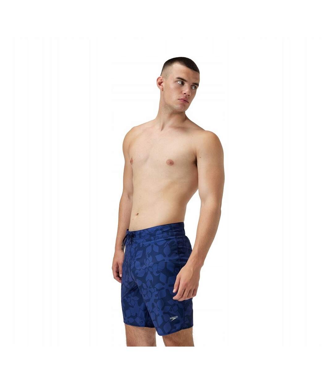 Boardshort Style Imprimé Homme Bleu Marine Speedo-1