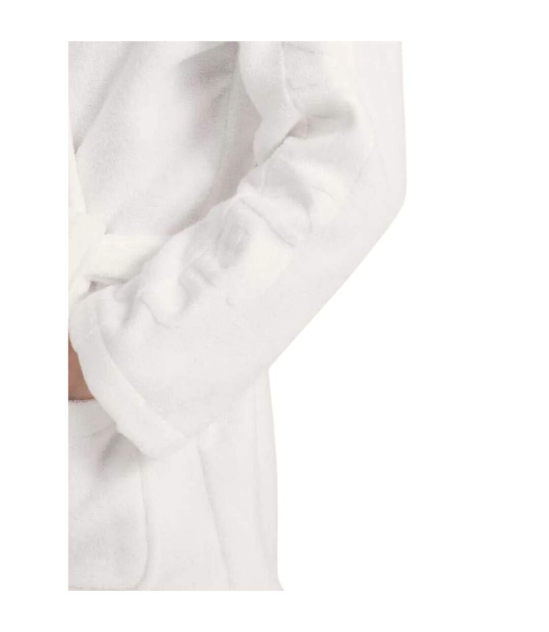 Robe De Chambre Femme Blanc Calvin Klein-3