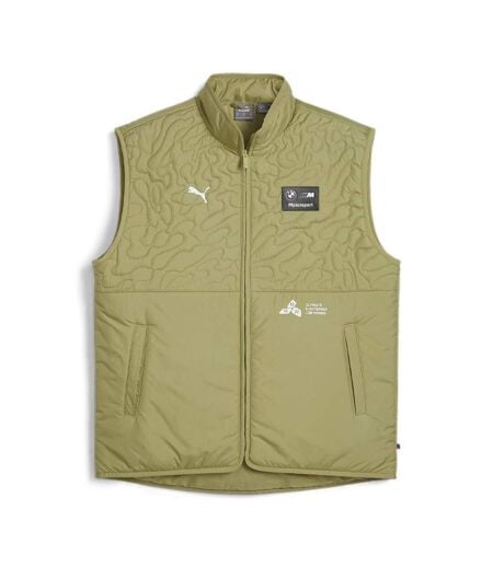 Doudoune sans manches verte homme puma bmw mms statement - l