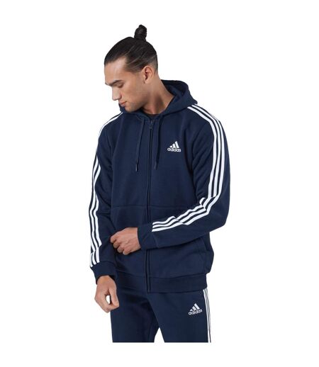 Veste À Capuche Essentials Homme Violet Sombre Adidas