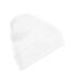 Bonnet À Manchettes Original Pour Adultes, Unisexe Blanc Beechfield-1