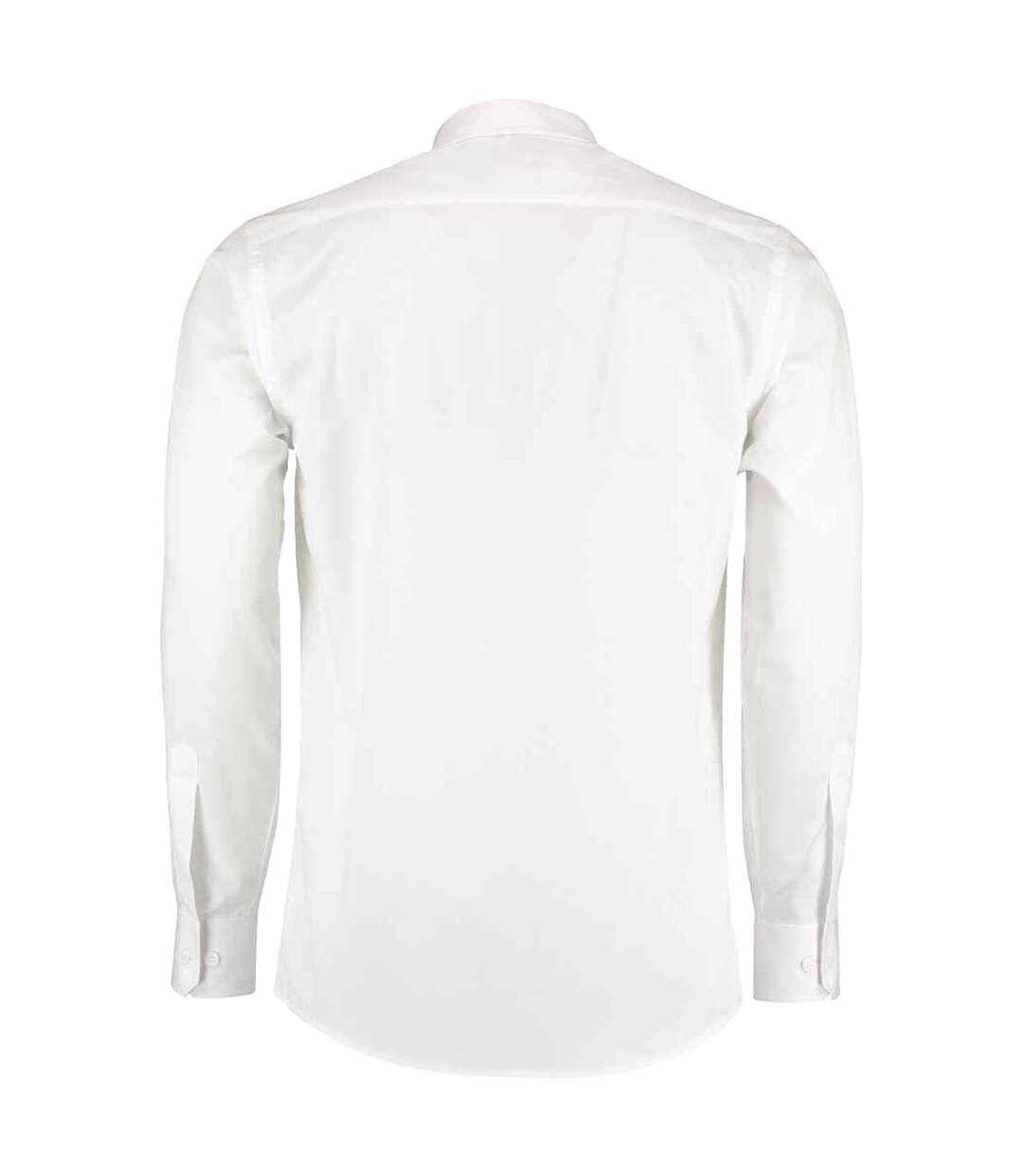 Chemise Manches Longues Homme Blanc Kustom Kit-3