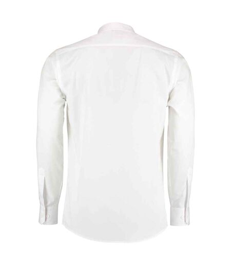 Chemise Manches Longues Homme Blanc Kustom Kit