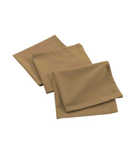 Lot de 3 Serviettes de Table Mistral 40x40cm Lin