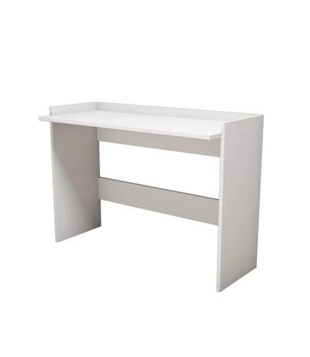 Bureau design simple L.120 cm - Blanc