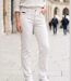 Pantalon Mayflower FIANA2 blanc coupe droite : le confort du stretch au quotidien-1