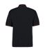 Polo À Manches Courtes  St. Mellion Pour Homme Noir Rouge Vif Kustom Kit-2