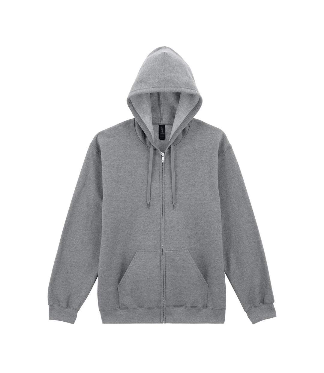 Veste À Capuche Softstyle Homme Gris Gildan-1
