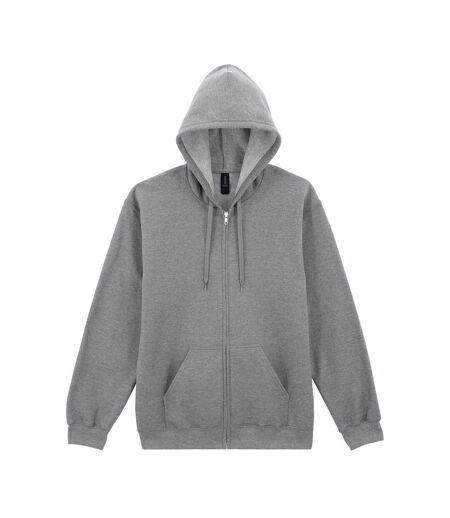 Veste À Capuche Softstyle Homme Gris Gildan