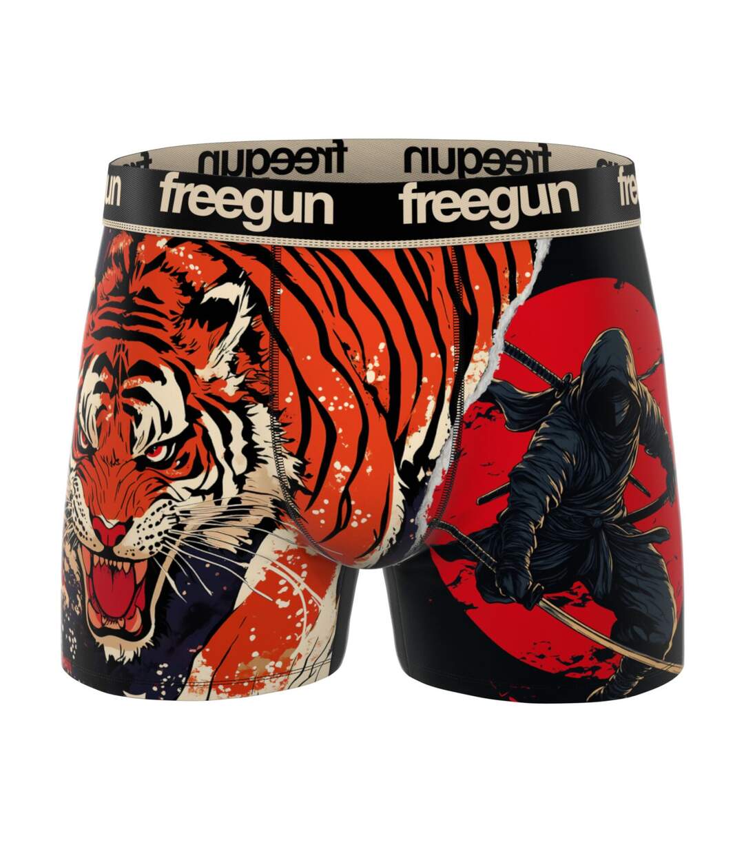 Lot de 5 boxers homme collection Mangaka Freegun-4