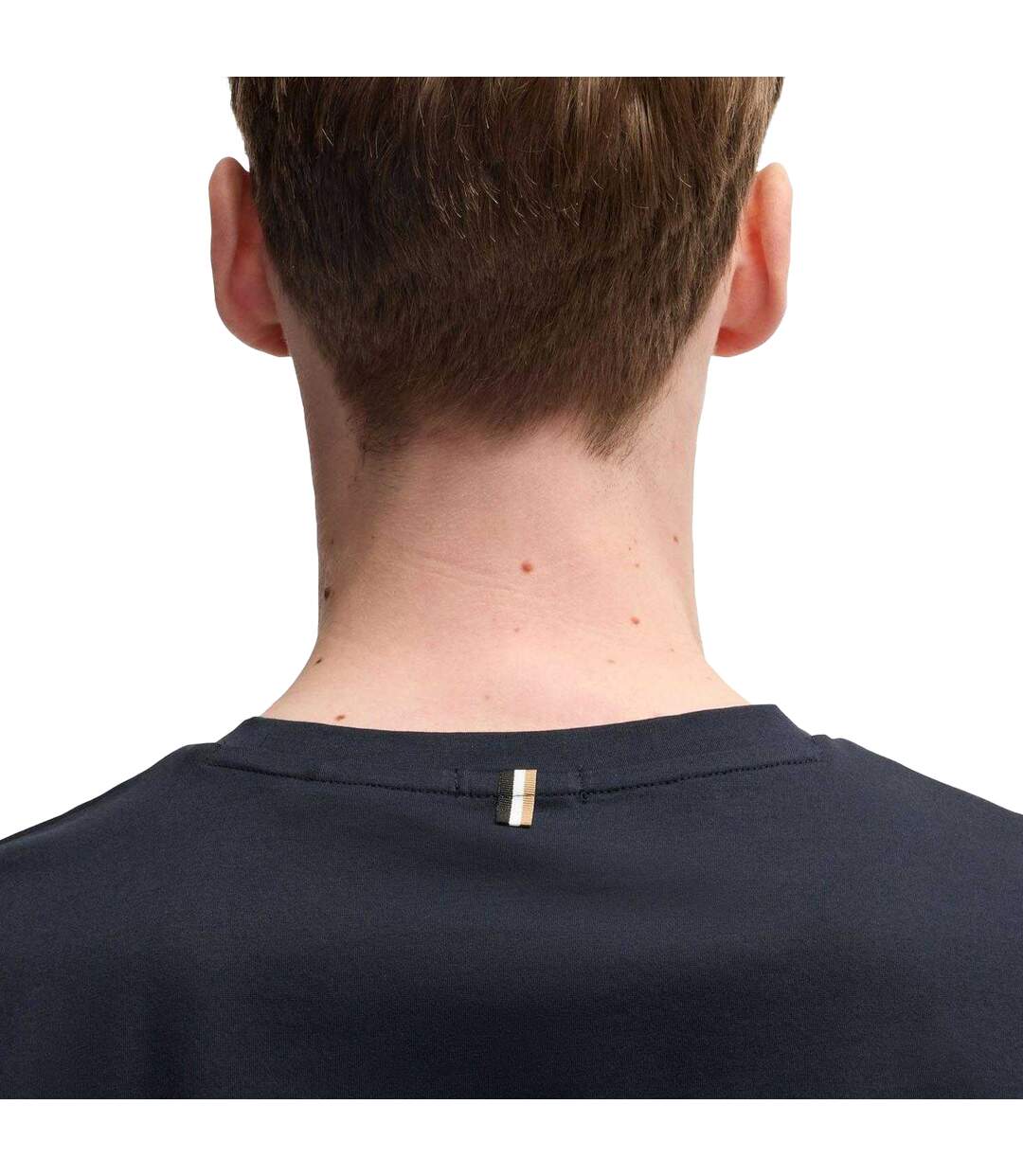 T-shirt Tessler Homme Bleu Foncé Boss-3