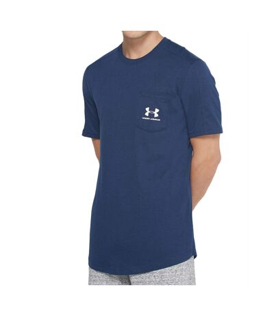 T-shirt Bleu Homme Under Armour Sportstyle SS