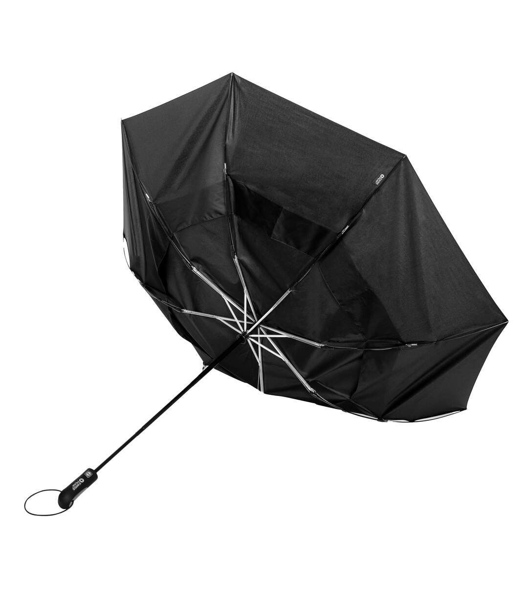 Parapluie Pliant Tornado Taille Unique Noir Swiss Peak-3