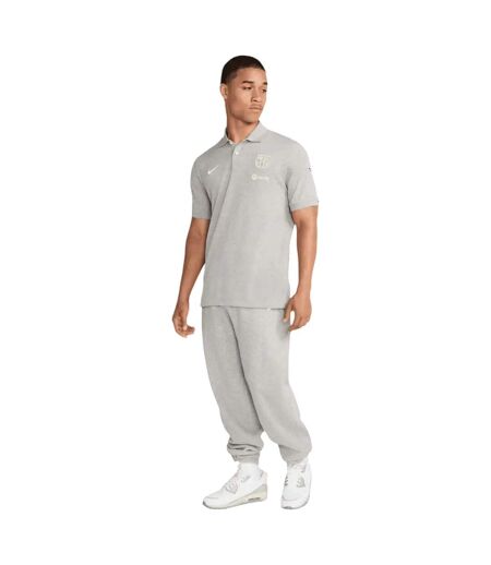 Polo Style Fc Barcelone 2.0 Homme Gris Argenté Nike
