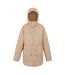 Womens/ladies Rurie Baffled Padded Jacket Warm Taupe Regatta-1
