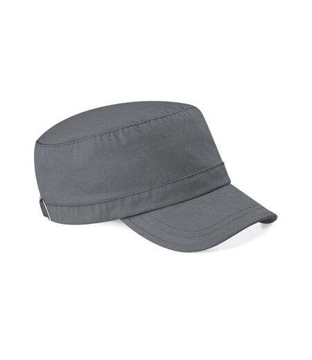 Beechfield Army Cap / Headwear (Pack of 2) (Graphite Grey)