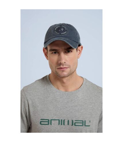 Animal Unisex Adult Luca Patch Natural Baseball Cap (Navy) - UTMW626