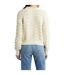 Sweat Manches Longues Femme Blanc Cassé Boss-3