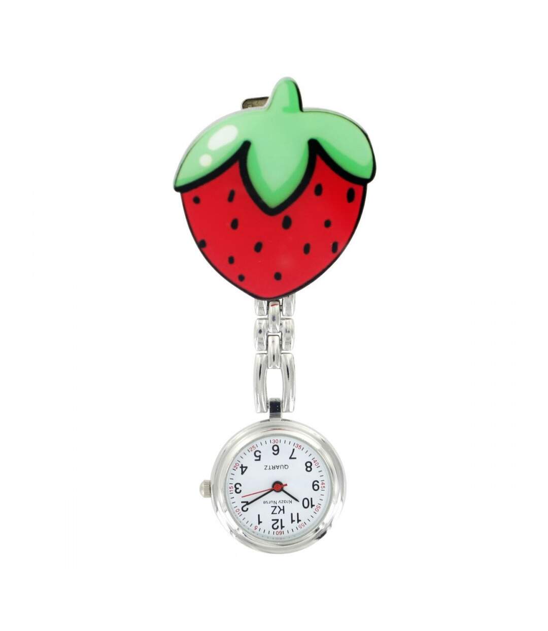 Montre Infirmière Fraise Pince KRAZY-1