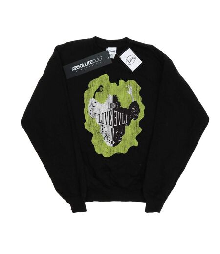 Disney Sweat Womens/Ladies The Descendants Cruella Long Live Sweatshirt (Noir) - UTBI15486