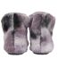 DUNLOP - Mens Real Suede Leather Faux Sheepskin Fur Plush Fleece Lined Moccasin Slippers - Memory Foam - Rubber Sole - House Bedroom Indoor
