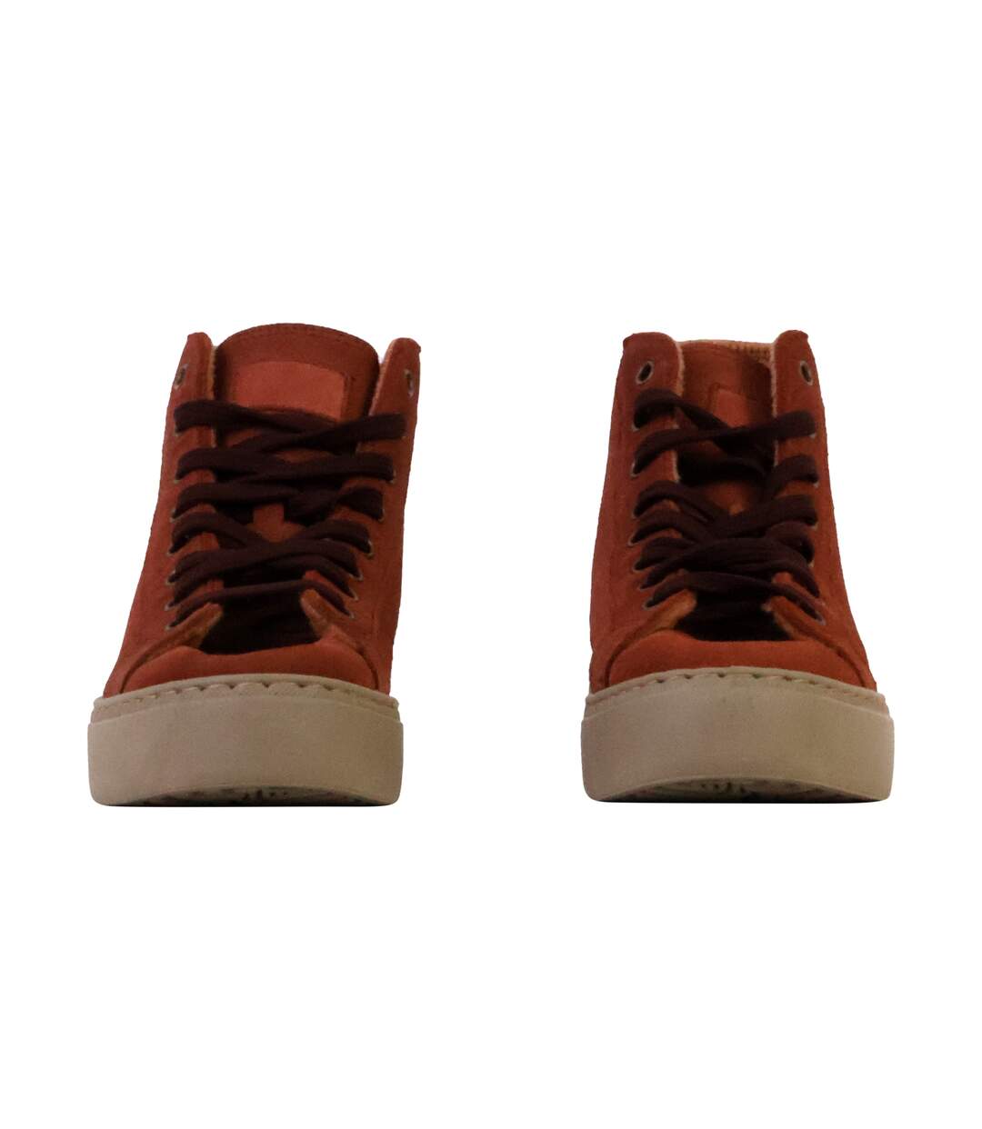 Basket Montante Cuir Natural World-5