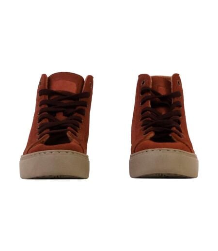 Basket Montante Cuir Natural World