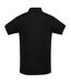 SOLS Mens Perfect Pique Short Sleeve Polo Shirt (Black)