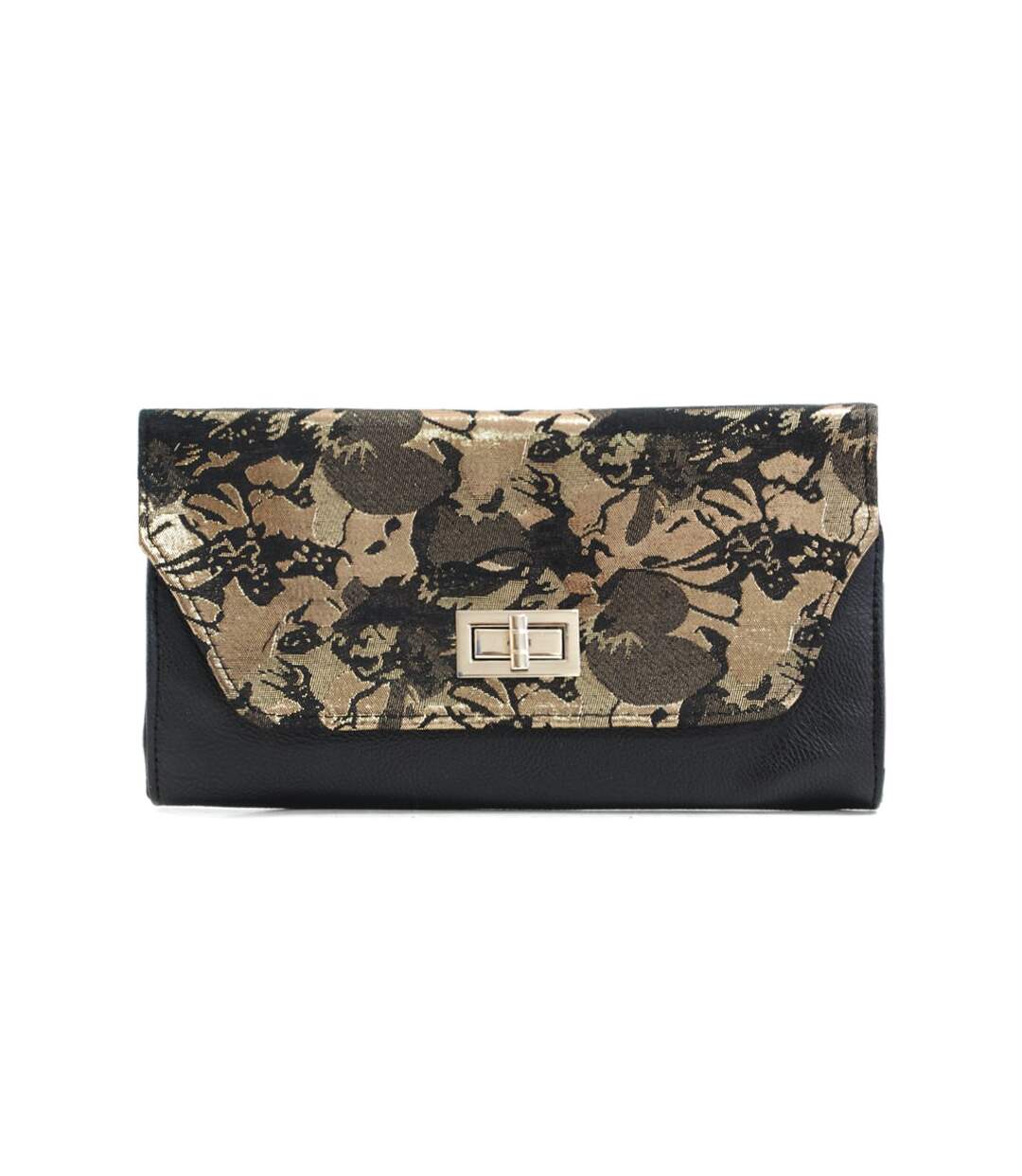 Laurence C. - Pochette de soirée motif floral - 4640-2