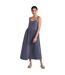 Womens/ladies emma dress blue Animal-3