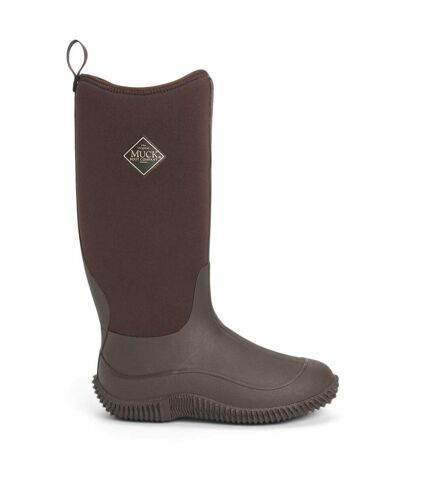 Muck Boots Womens/Ladies Fleece Galoshes (Brown) - UTFS8742