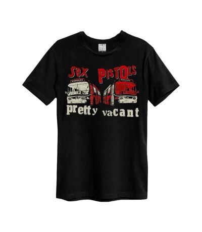 T-shirt pretty vacant adulte noir Amplified