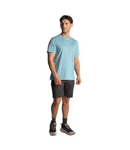 Mens Lucent Ii Valley Back Print Short-sleeved T-shirt Saltpool Craghoppers