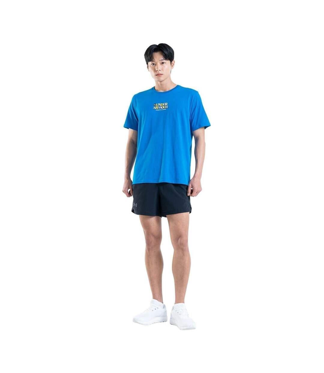 Mens Launch Shorts Black Reflective Under Armour-4
