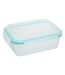 Lunch Box Avec Couverts Clipeat 1L Bleu-2