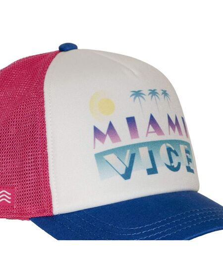 Casquette trucker mousse avec filet Miami Vice Cops Capslab