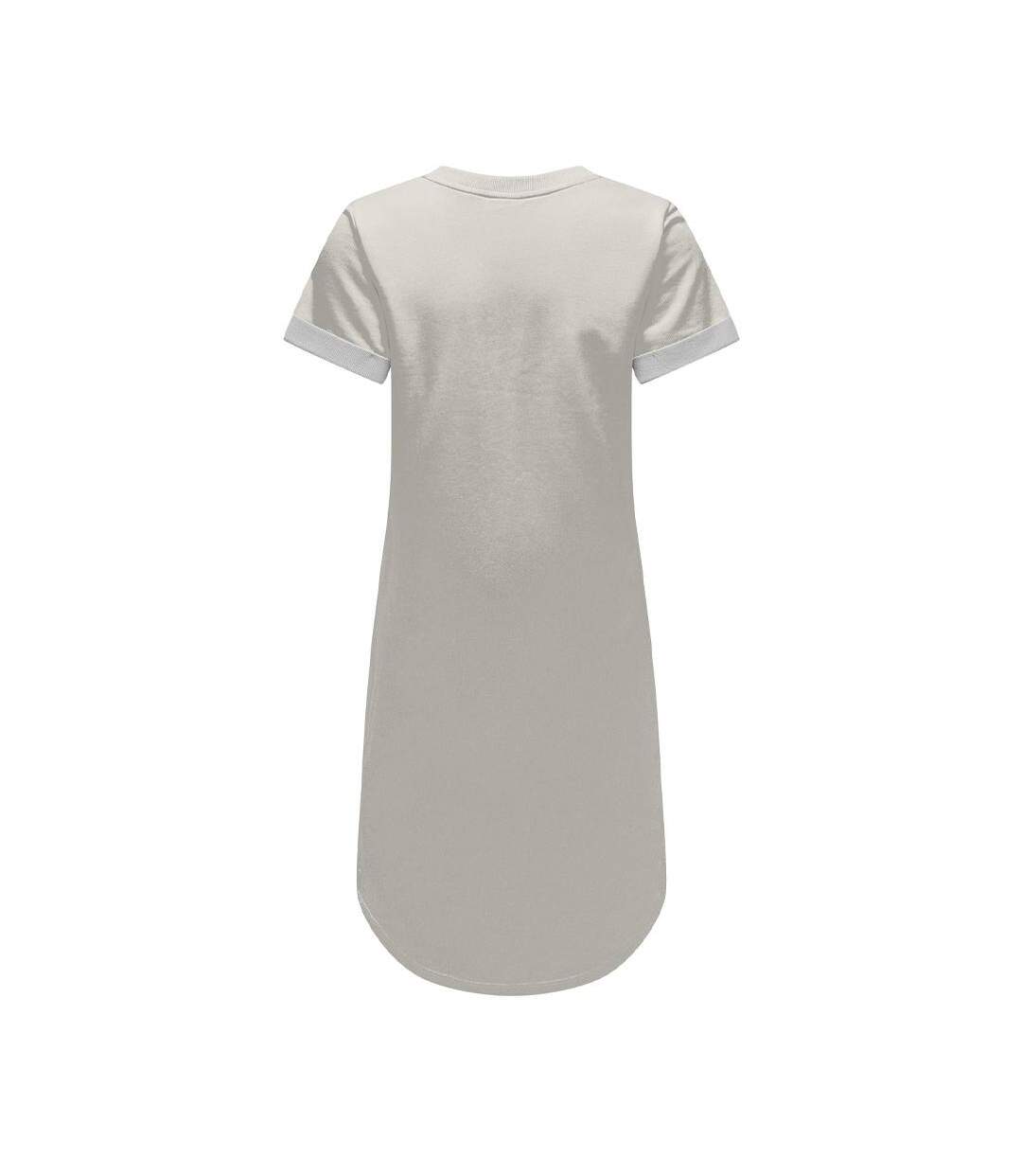 Robe sweat beige femme jdy ivy fpu-2