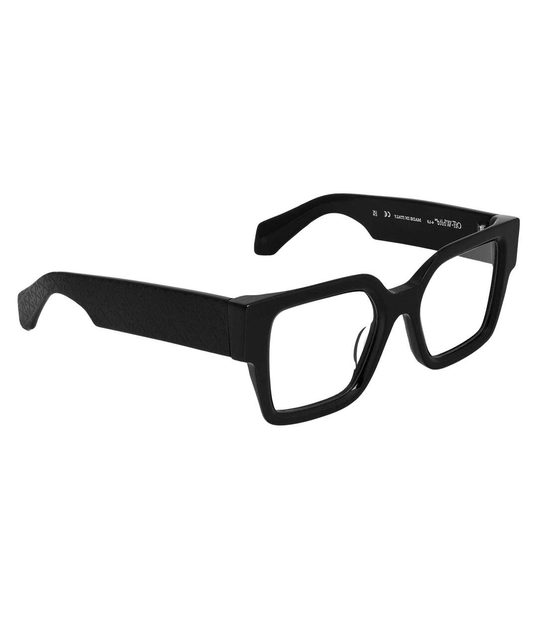 Unisex Adult Style 7r Rectangular Sunglasses One Size Black Off White-3