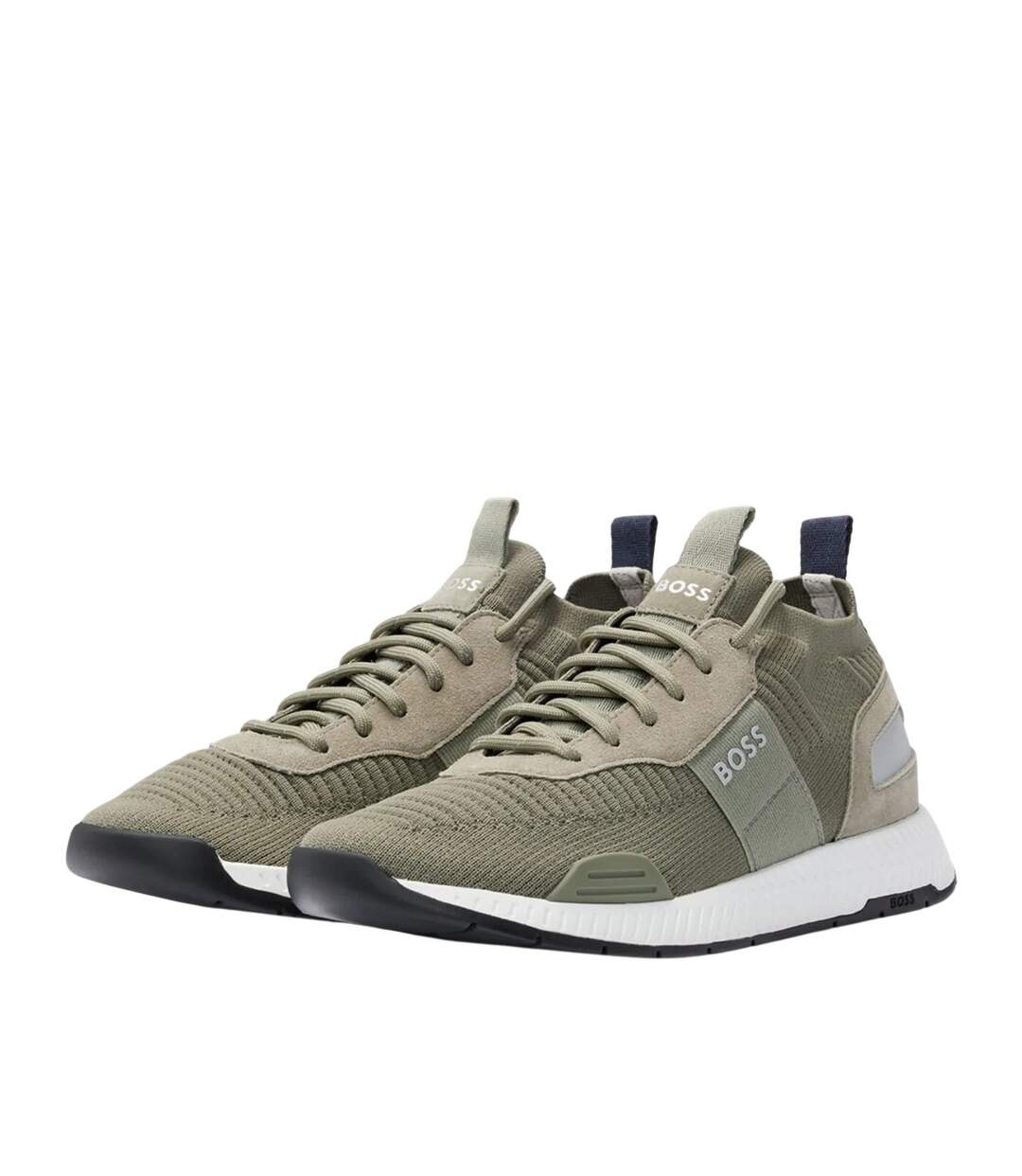 Baskets Titanium Homme Vert Foncé Boss-1