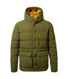 Craghoppers Mens Cromarty Insulated Padded Jacket (Bottle Green)