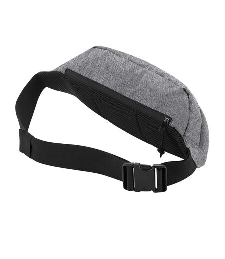 Oversized Across Body Bag One Size Grey Marl BagBase