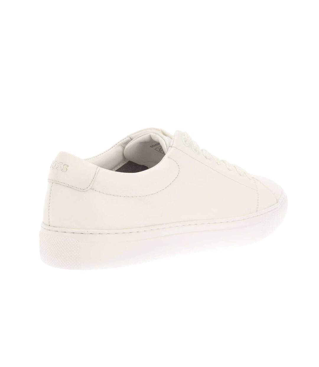 Mens Enlight Leather Trainers White Boss-2