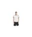 Mens 3 Stripes T-shirt White Adidas-1