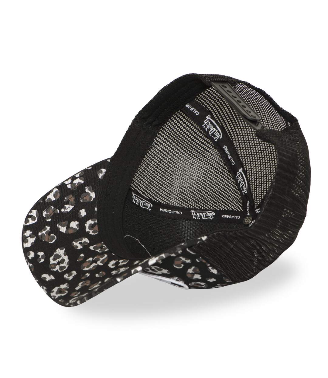 Casquette baseball avec filet et patch Leopard Foil Vondutch-5